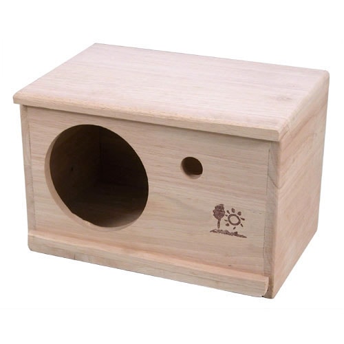 小動物（ハリネズミ）手作り木製ケージセット 三晃商会 ウッドハウス