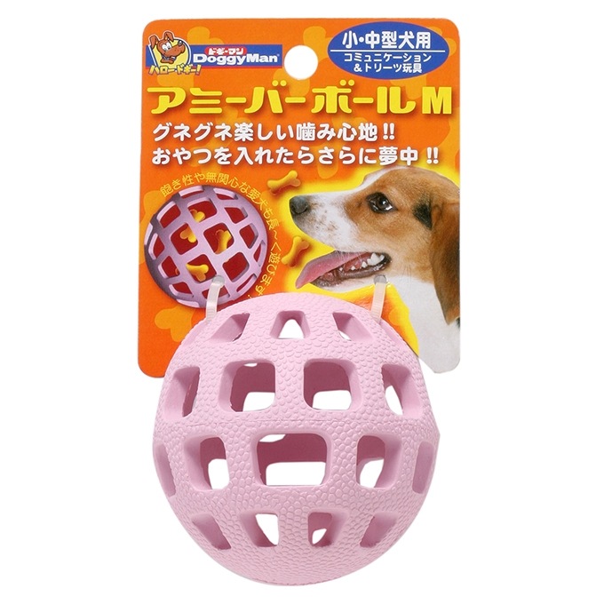 ドギーマン アミーバーボール M 小型犬〜中型犬用 4976555854381