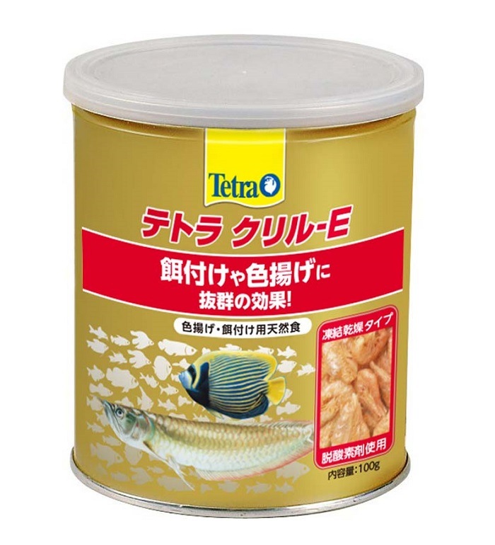 テトラ クリル-E 100g 4903601701931 熱帯魚 エサ フリーズドライ飼料
