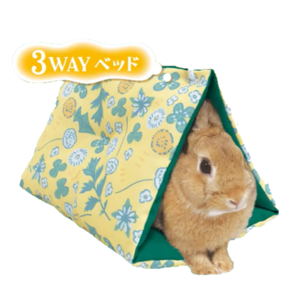 うさちゃんのふわふわピクニック 3WAYベッド 4976555248418