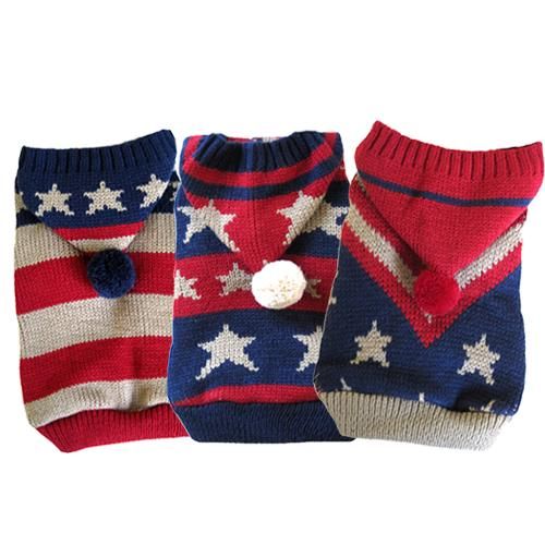 フード付星柄セーター 犬用セーター メール便送料 何枚でも250円 ドッグセーター 在庫限定品 ペット ペットグッズ ドッグウエア セーター ニット パーカー わんちゃんの服 犬の服 防寒対策 あったかグッズ 犬 服 すべての商品 アミーゴオンライン