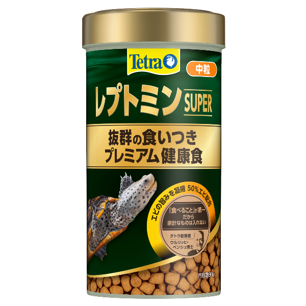 レプトミン スーパー中粒 80g 4004218320437 テトラ<br>抜群のくいつき
