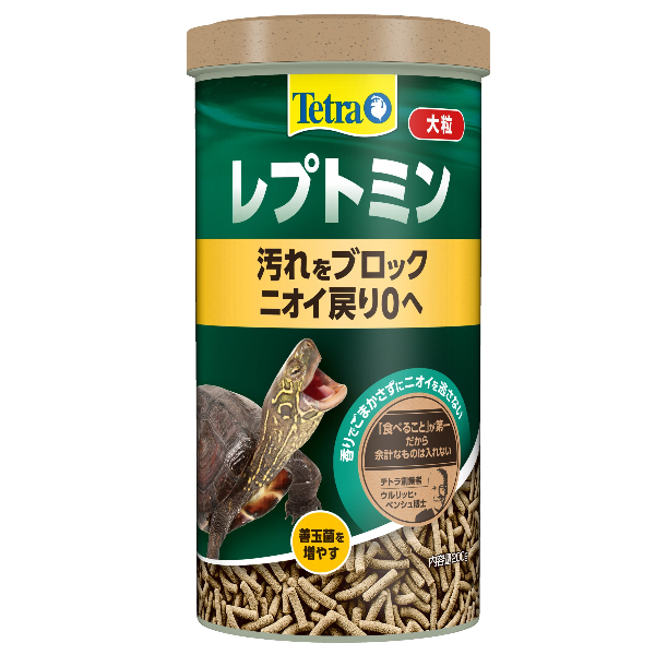 レプトミン 大粒 200g 4004218320451 テトラ<br>ニオイ・汚れを