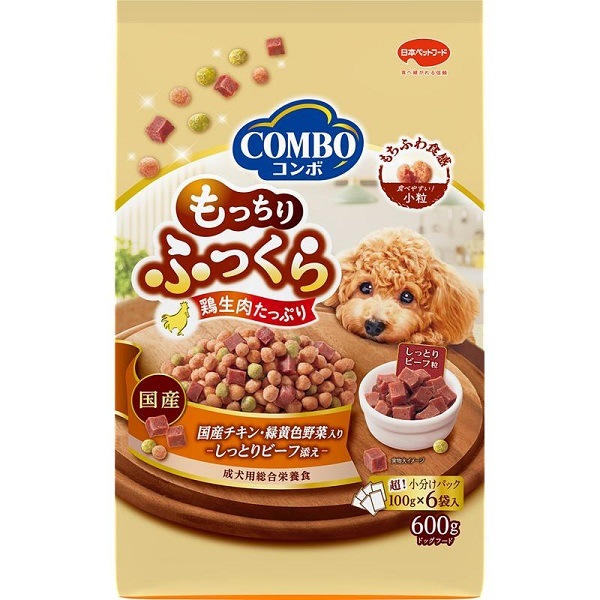 コンボ ドッグ もっちりチキン＆ビーフ 600g（100g×6袋入