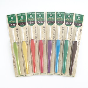 CL42】かぎ針「アミュレ」 [ クロバー 2/0号-10/0号 ] | 取り扱い商品