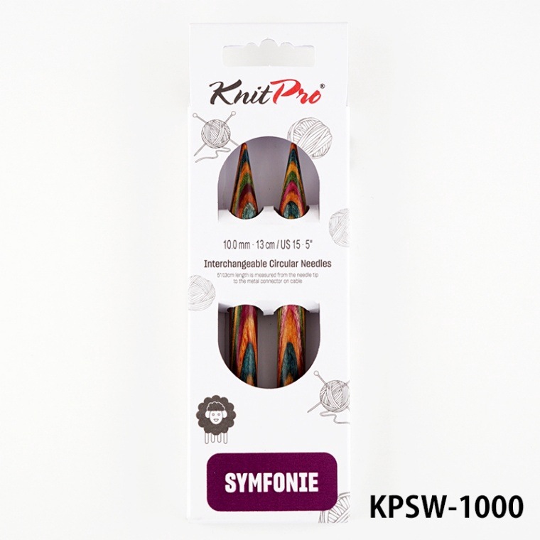 KPSW-1000】ニットプロ シンフォニー 付け替え可能輪針 10.00mm/10ミリ