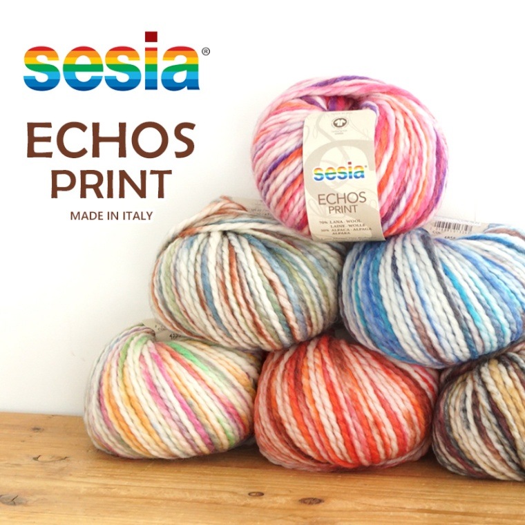 866】sesia ECHOS PRINT（エコーズ プリント） 1玉 返品不可