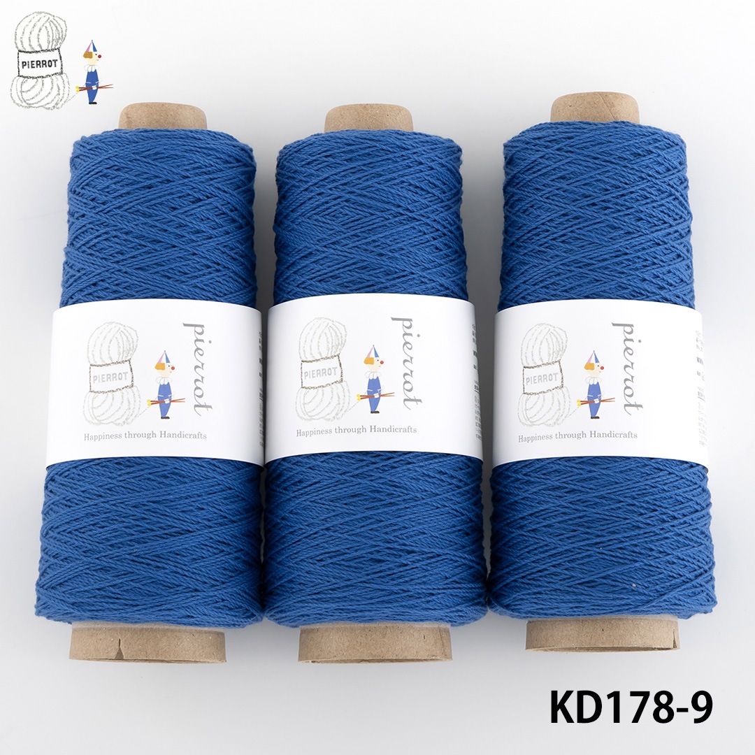 KD178】毛糸だま2022夏号掲載作品キット [ さわやかコットン同色3本
