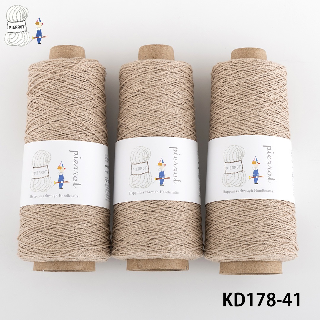 KD178】毛糸だま2022夏号掲載作品キット [ さわやかコットン同色3本