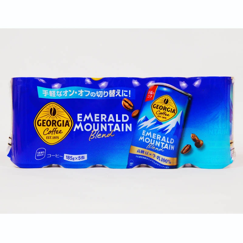 ジョージア エメラルドマウンテン 185g 5本パック | 一般食品,飲料