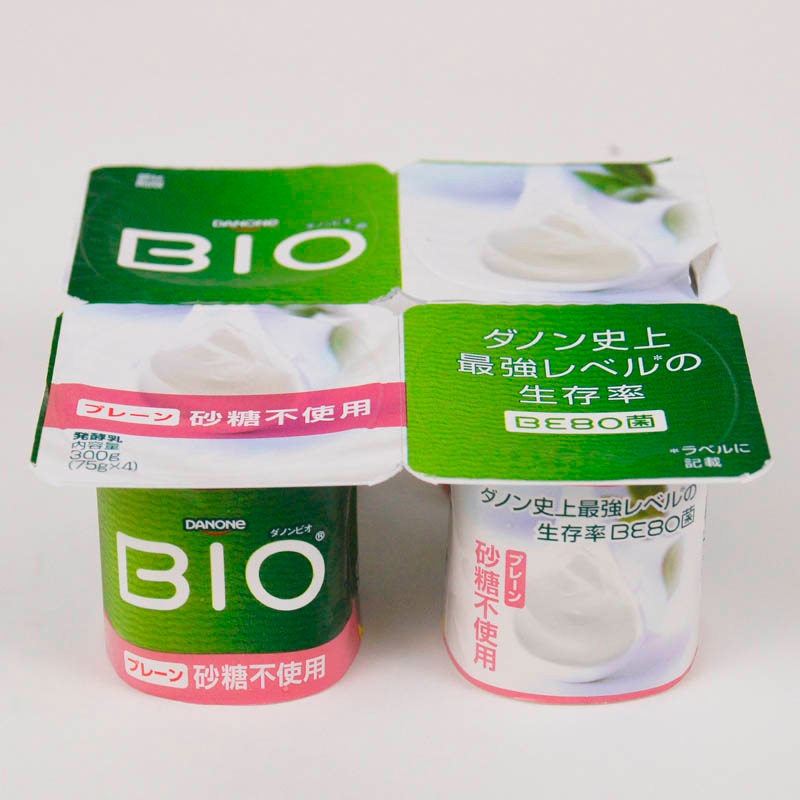 ダノンビオ プレーン 砂糖不使用 75g 4個 一般食品 乳製品 ヨーグルト プリン Amity Every E Shop