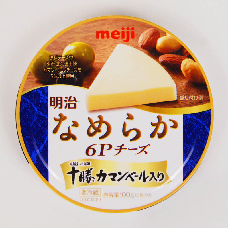 楽天市場】明治 なめらか 6Pチーズ 十勝カマンベール入り 96g×12個入