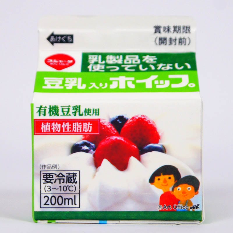 スジャータ 乳製品を使っていない豆乳入りホイップ 200ml | 一般食品