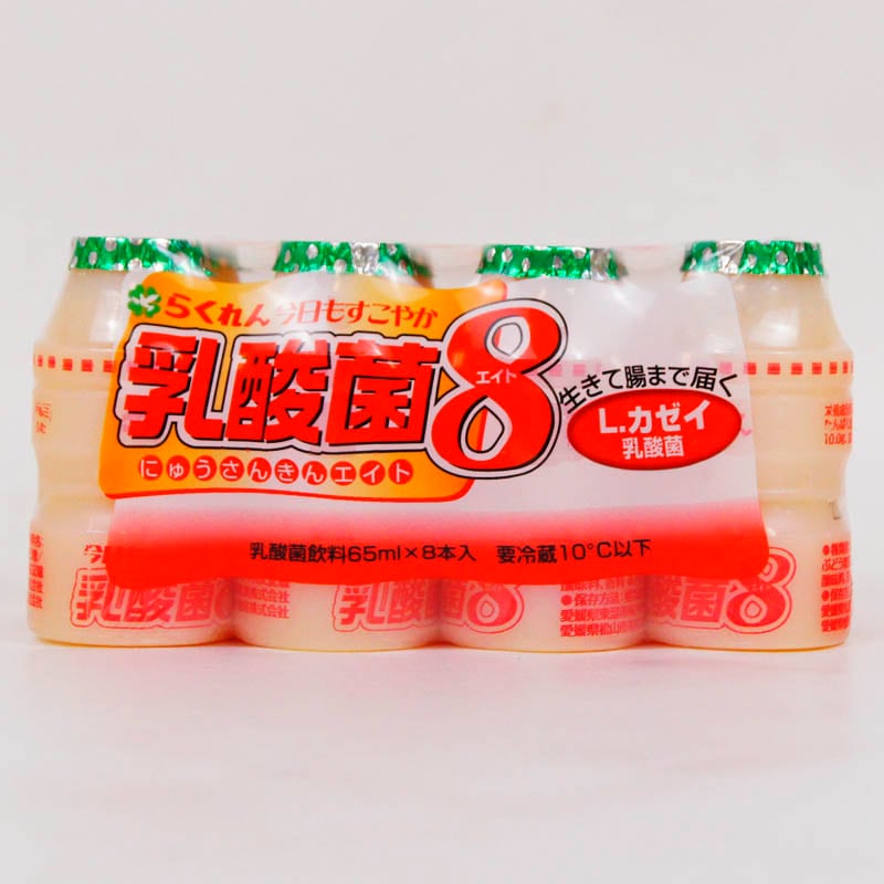らくれん 今日もすこやか乳酸菌8 65ml 8本入 | 一般食品,乳製品,牛乳