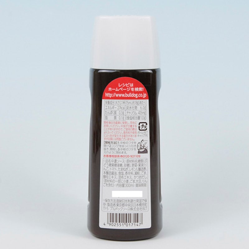 407円 堅実な究極の ブルドック うまソース 300ml 407円 堅実な究極の ブルドック うまソース 300ml