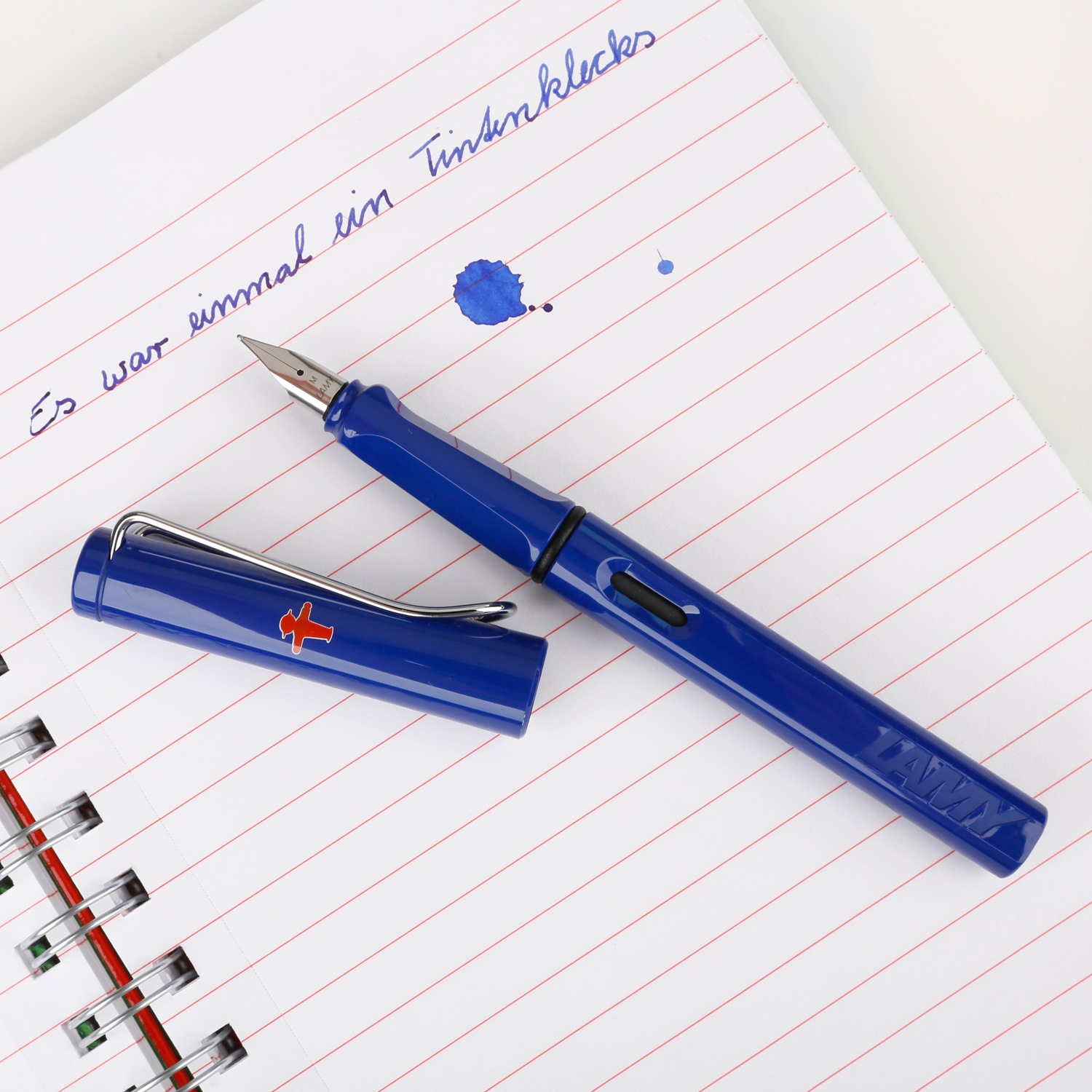 Lamy Ampelmann 万年筆 青 アンペルマン ステーショナリー 筆記具 アンペルマン日本公式webショップ