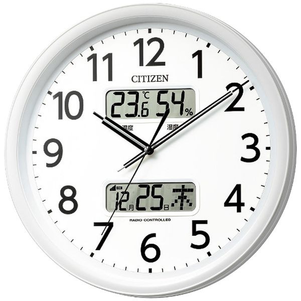 シチズン 電波掛時計