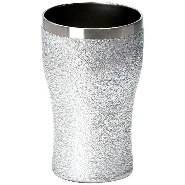 ルミナス 真空二層タンブラー390ml シルバー