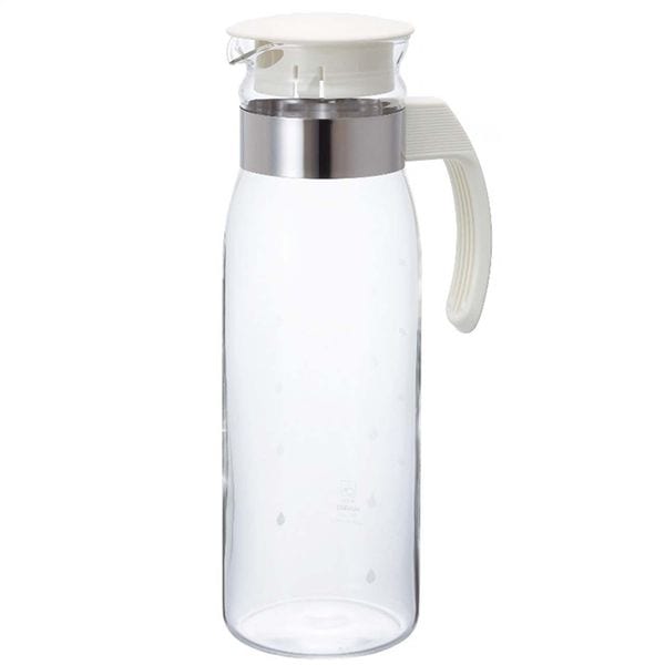 ハリオ 冷蔵庫ポットスリム1.4l(オフホワイト)