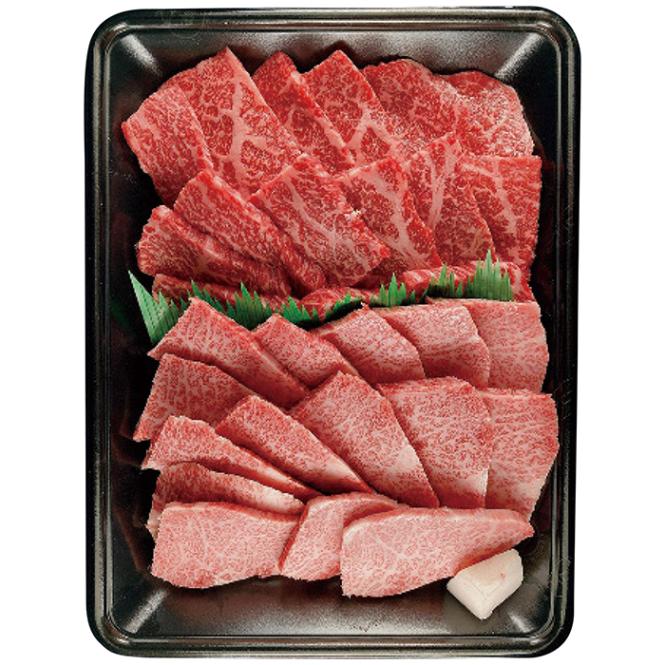 【送料込み】萬野和牛 萬野和牛 焼肉用モモバラ(約600g)