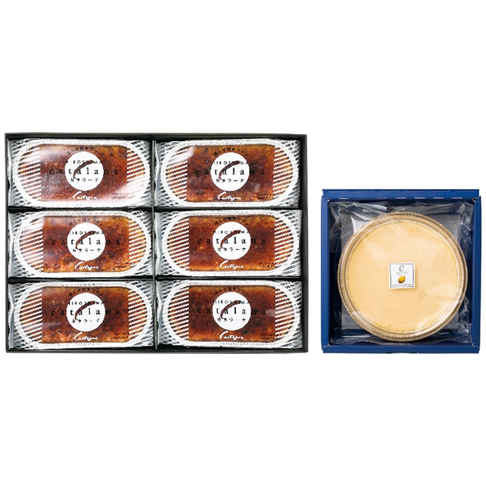 【送料込み】Castagna カタラーナ6個・レモンチーズケーキセット