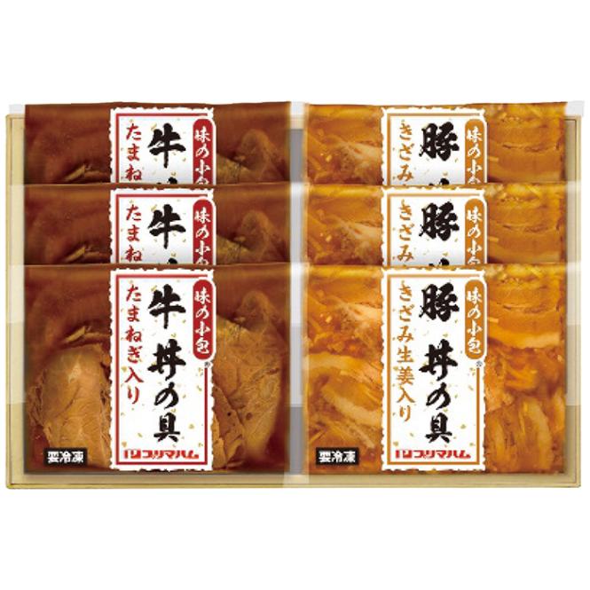 【送料込み】プリマハム 牛丼・豚丼の具セット