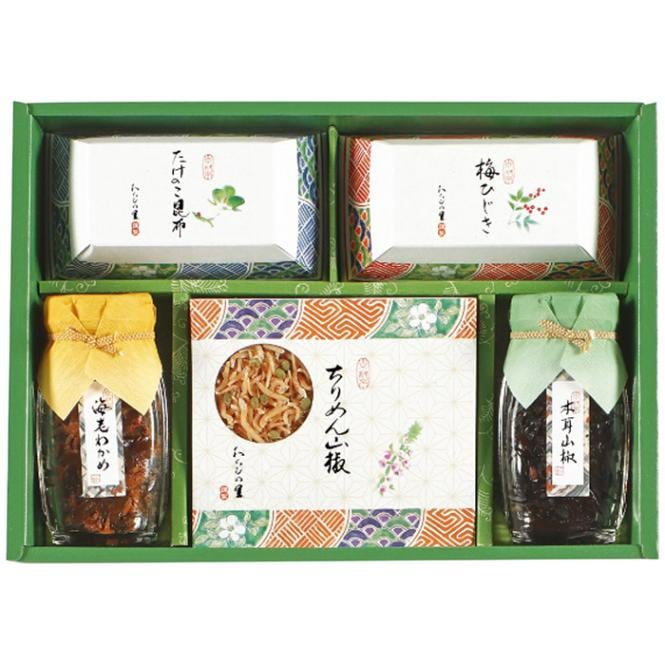 【送料込み】京・料亭　わらびの里 京楽味 佃煮詰合せ わS-30D