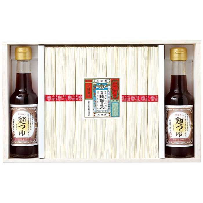 【送料込み】揖保乃糸 手延素麺揖保乃糸・麺つゆ詰合せ KAT-50A