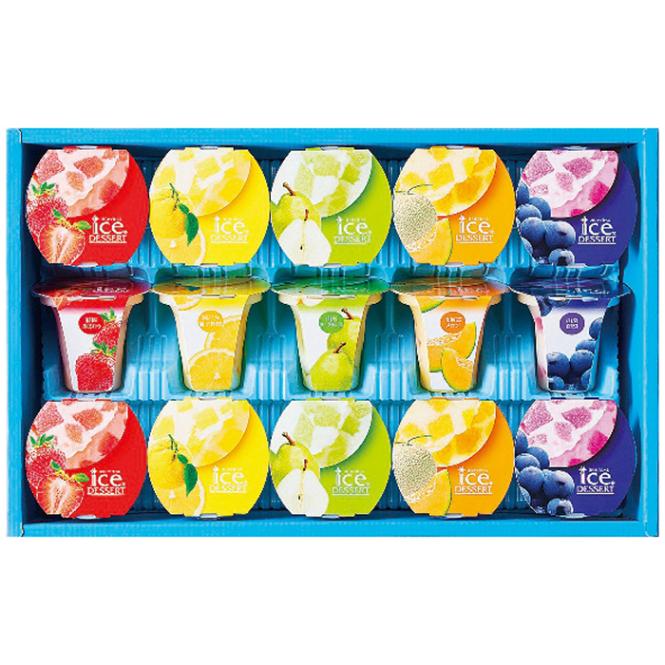 【送料込み】ひととえ 凍らせて食べる アイスデザート～国産フルーツ入り～ IDE-30
