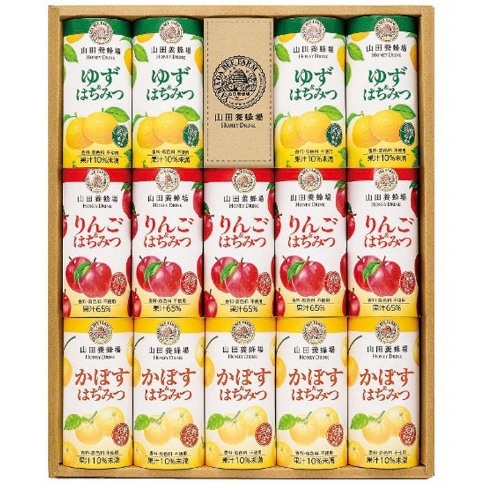 【送料込み】山田養蜂場 ハニードリンク3種詰合せ HD-YAK30A
