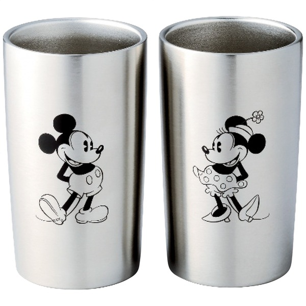 ディズニー ステンレス真空タンブラーセット300ml(ミッキー＆ミニー)