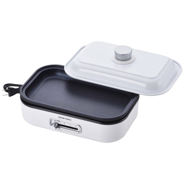 ホームスワン ソロホットプレート(蓋付)