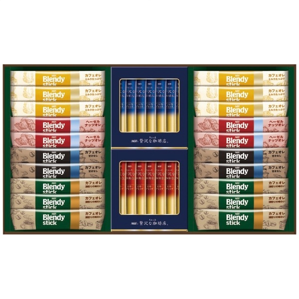 AGF スティックカフェオレ＆ブラックアソートギフト BZT-30D