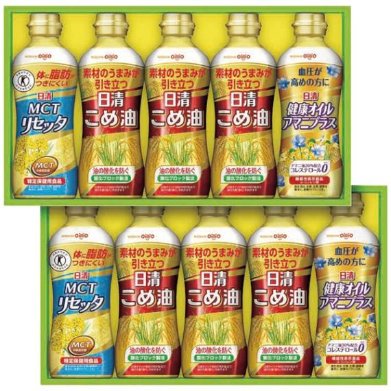 日清オイリオ こめ油＆ヘルシーオイルギフト BPH-50W