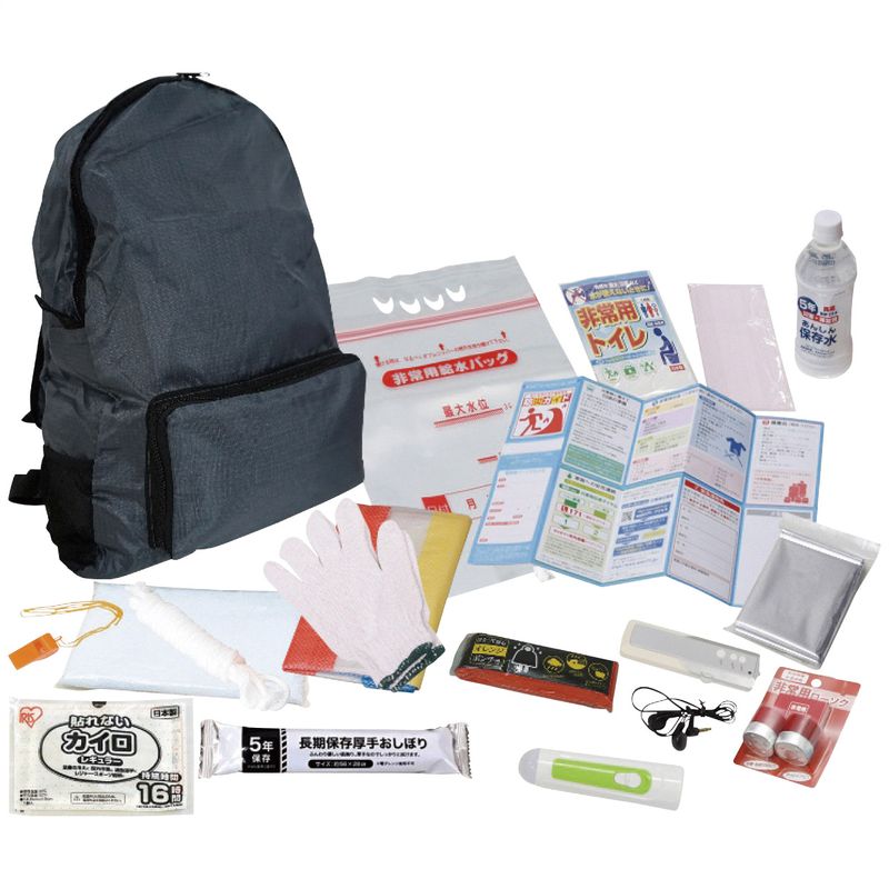 非常持出しリュック18点セット