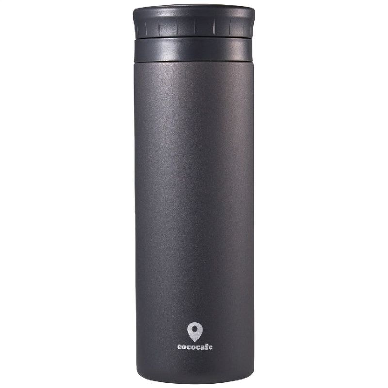 パウダーコート ココカフェ真空二重マグ500ml チャコール