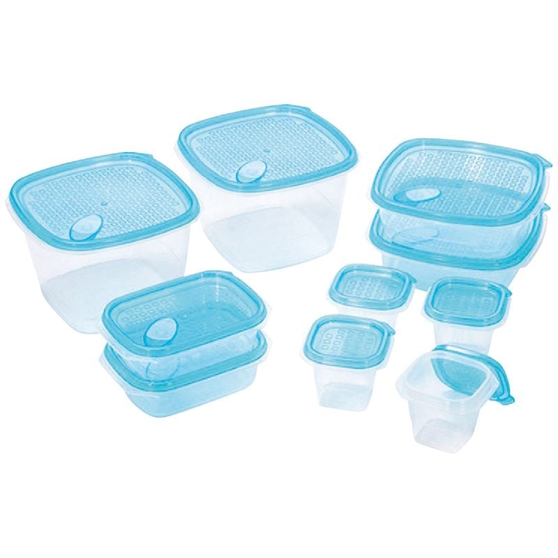 クリアブルーコンテナワンタッチ10個セット