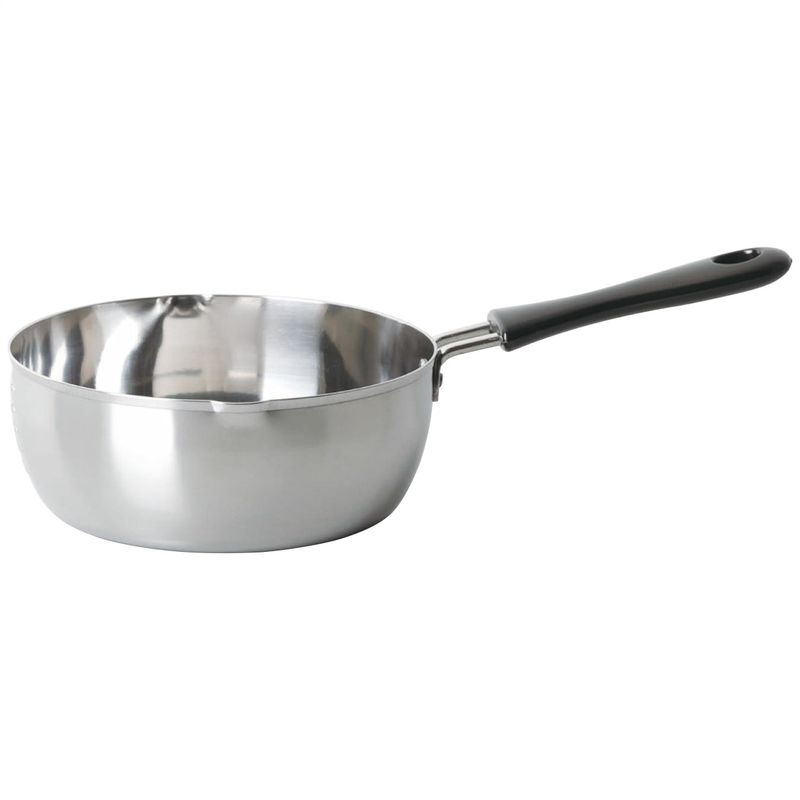 ニルワーカ IH対応 ステンレス製目盛付両口雪平鍋18cm