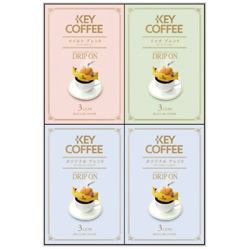 キーコーヒー ドリップオン・レギュラーコーヒーギフト KPN-120