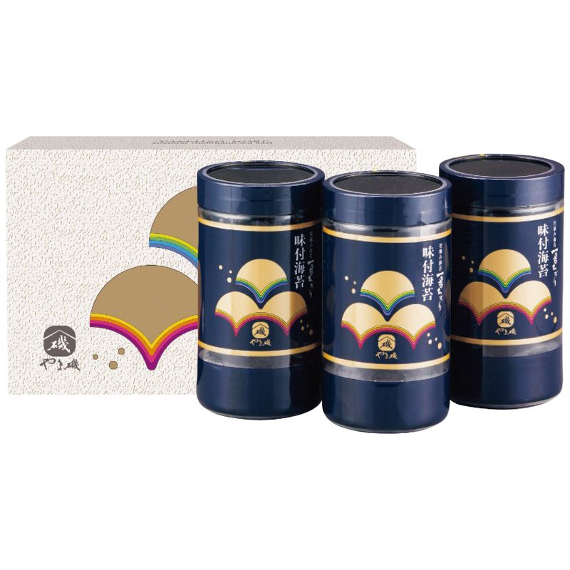 やま磯 初摘み味付海苔セット YA3本詰