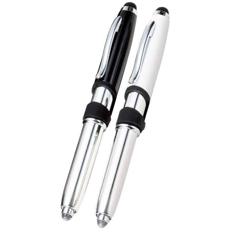 スマホに便利なライト付タッチボールペン