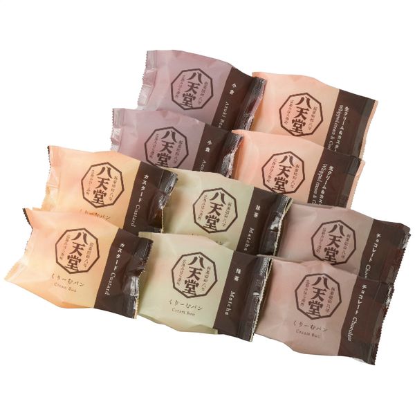 八天堂 くりーむパン10個詰合せ