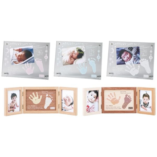 フォトデコム メモリアルフォトフレーム手形足形フレーム<お仕立て券>