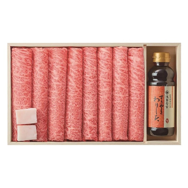 浅草今半 母の日 黒毛和牛 すき焼き用（割り下付）