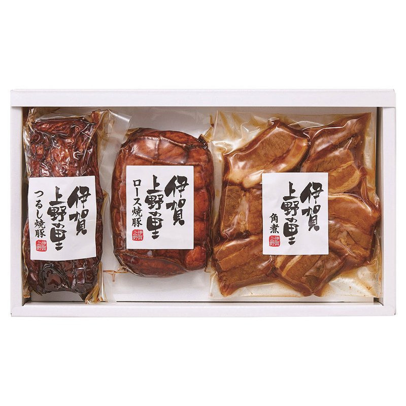 伊賀上野の里 母の日 つるし焼豚＆豚角煮セット