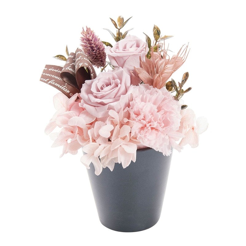 母の日 プリザーブドフラワー フルールスーリル ピンク