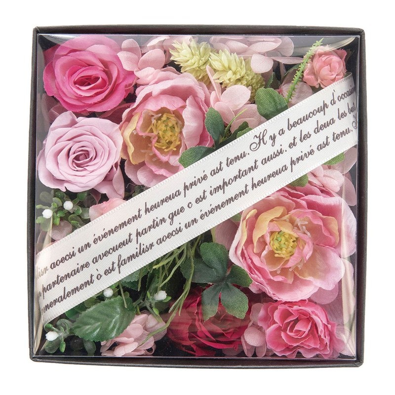 母の日 プリザーブドフラワー＆造花 フラワーBOX マメールレーヴ