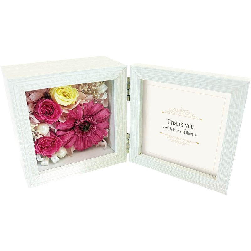 母の日 メッセージ＆フォト　ピンク