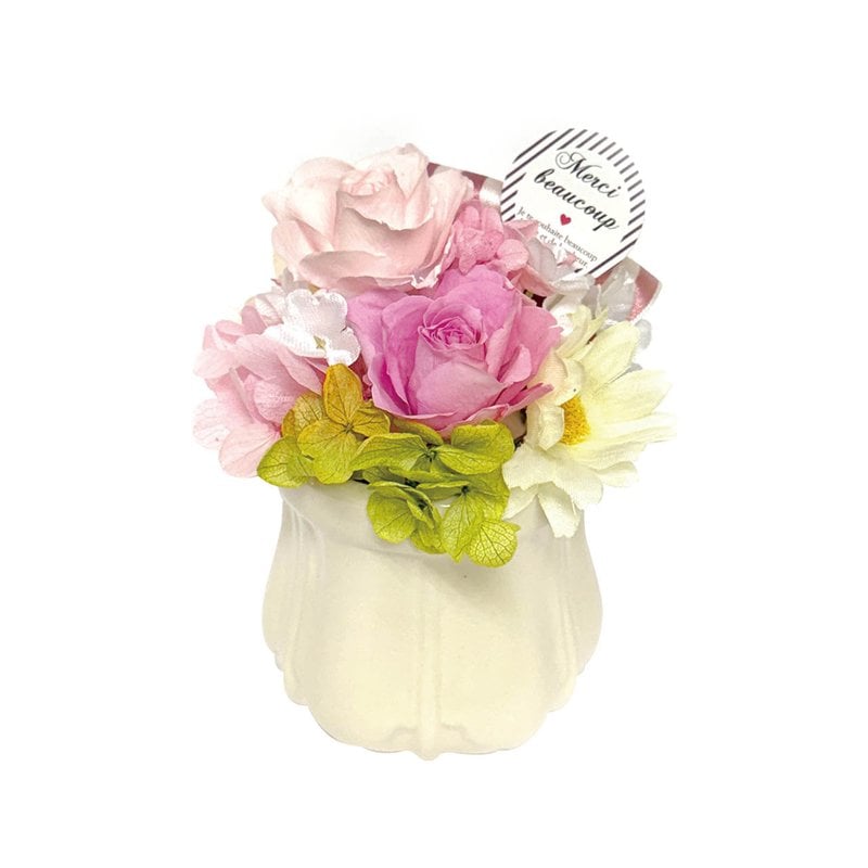 母の日 プリザーブドフラワーアレンジメント　パルフェ　ピンク