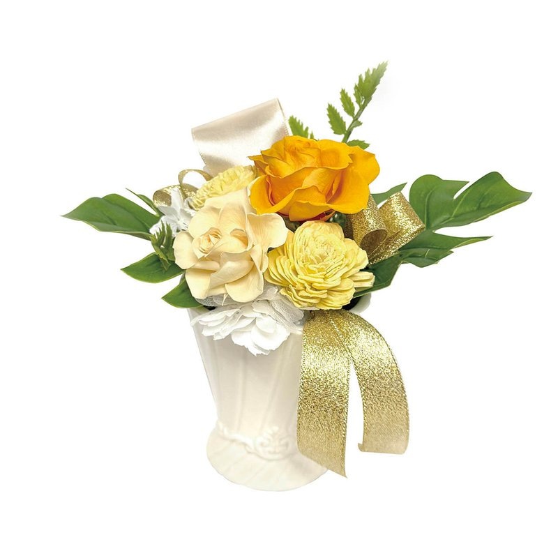 母の日 ギフトアレンジメント　プラージュ　オレンジ